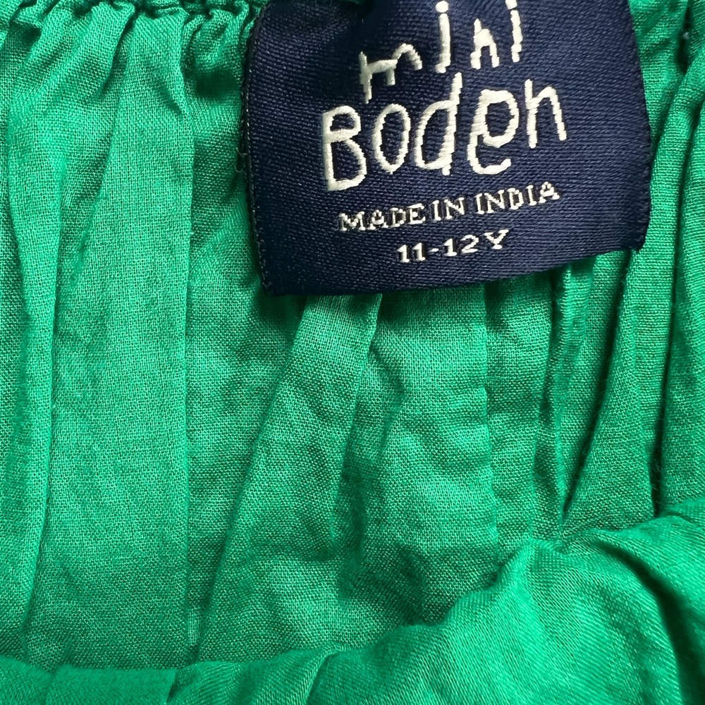 Mini Boden Green Skirt with Colorful Sequins Girls Size 11-12Y - Picture 3 of 3